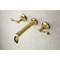 Kingston Brass Roman Tub Faucet, Polished Brass, Wall Mount KS4022AL - alternate 6